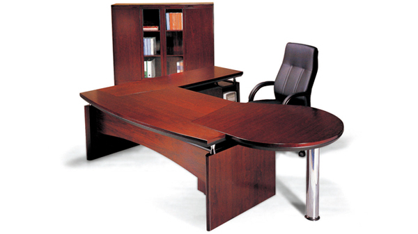 中式復(fù)古實(shí)木老板辦公桌椅大班臺(tái)