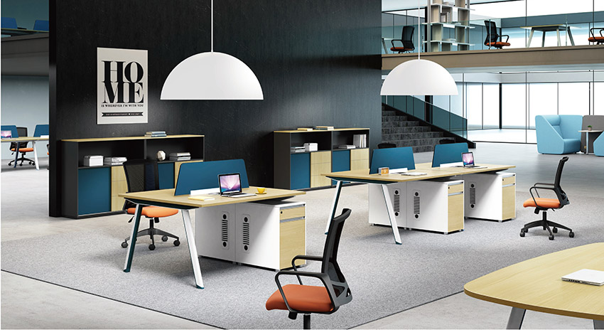 現代時尚兩人員工屏風辦公桌隔斷工作卡位 現代時尚兩人員工屏風辦公桌隔斷工作卡位