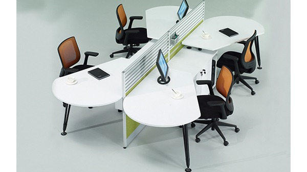 簡約時尚四人組合屏風(fēng)辦公桌隔斷工作卡位弧形 簡約時尚四人組合屏風(fēng)辦公桌隔斷工作卡位弧形